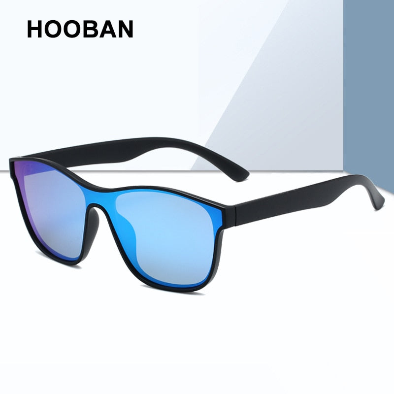 HOOBAN 2023 Nuevas gafas de sol cuadradas polarizadas unisex.