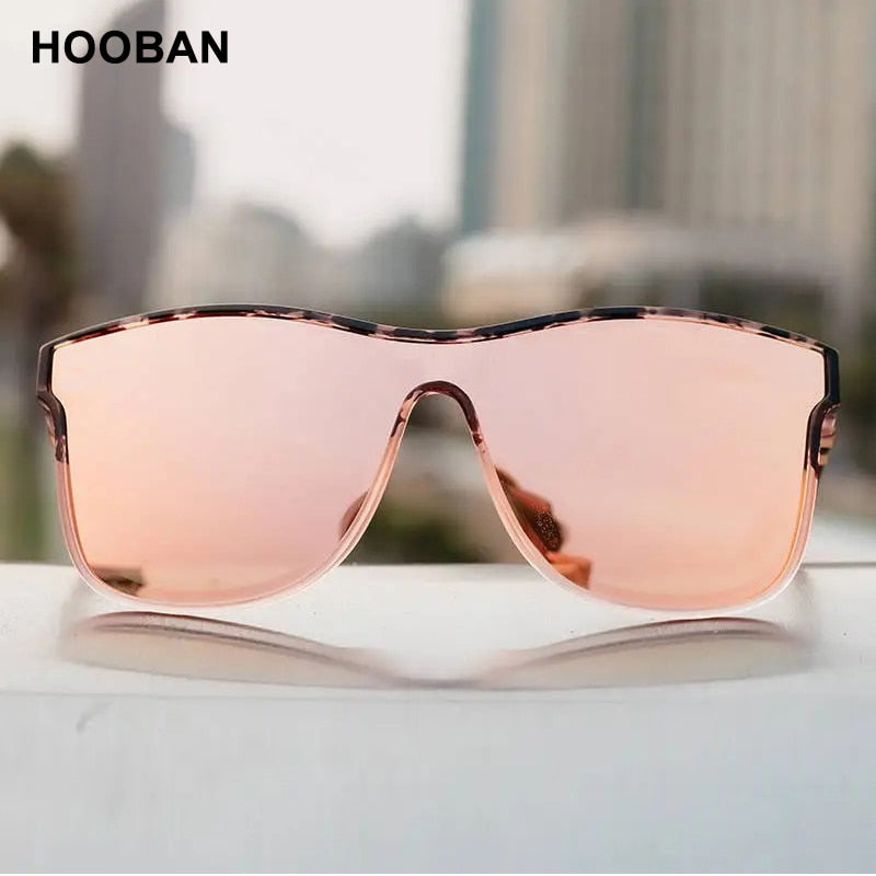 HOOBAN 2023 Nuevas gafas de sol cuadradas polarizadas unisex.